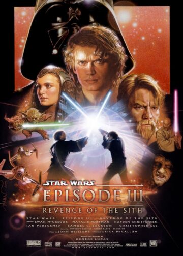 Star Wars episode three posters 