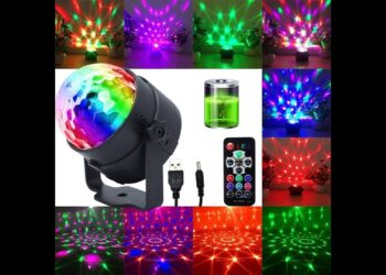 Rotating LED RGB Lights